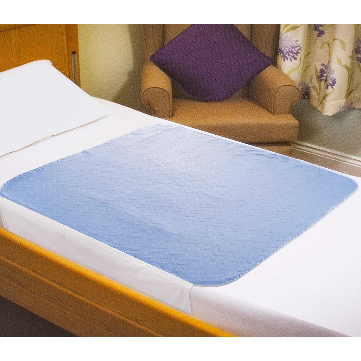waterproof mattress under pad kids adults reusable bed pad washable incontinence bed pads with wings
