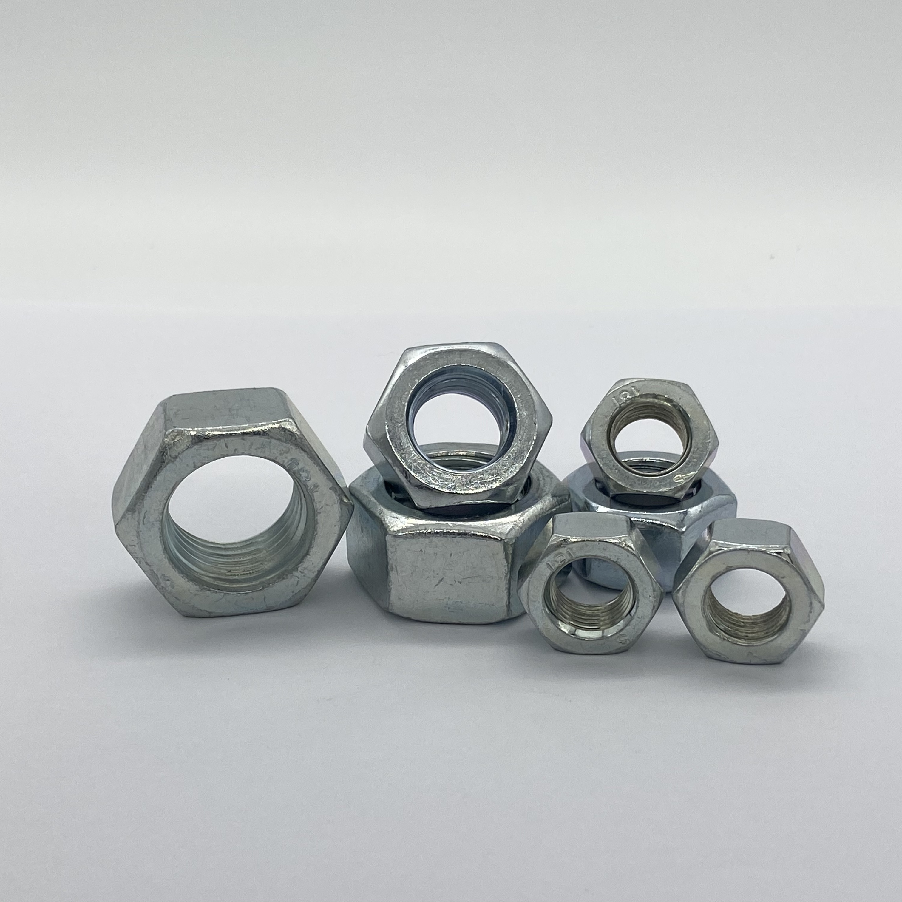 Оцинкованные шестигранные гайки (OEM)