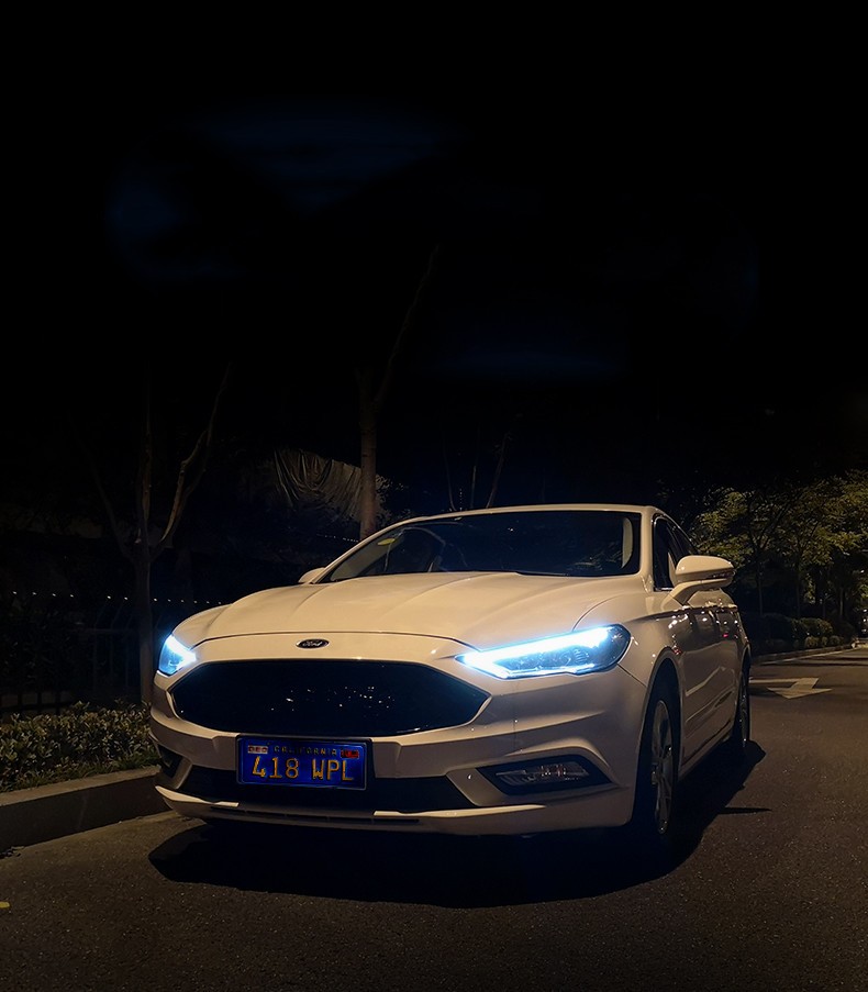 Комплект переднего бампера, Светодиодные Автомобильные фары для Ford Mondeo Fusion 2017 series
