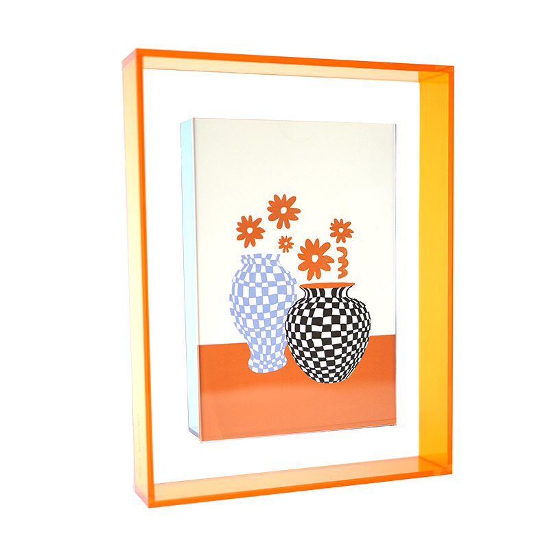 Wholesale Custom Acrylic Deep Sublimation Antique Wedding Baby Picture Photo Frame