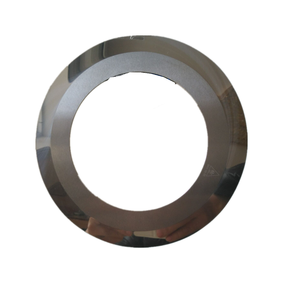 Diameter 200 mm cardboard slitting circular blade knife for thin blade slitter crease machine