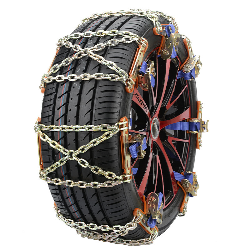 Emergency tire chain universal car SUV car snow mud manganese steel chain