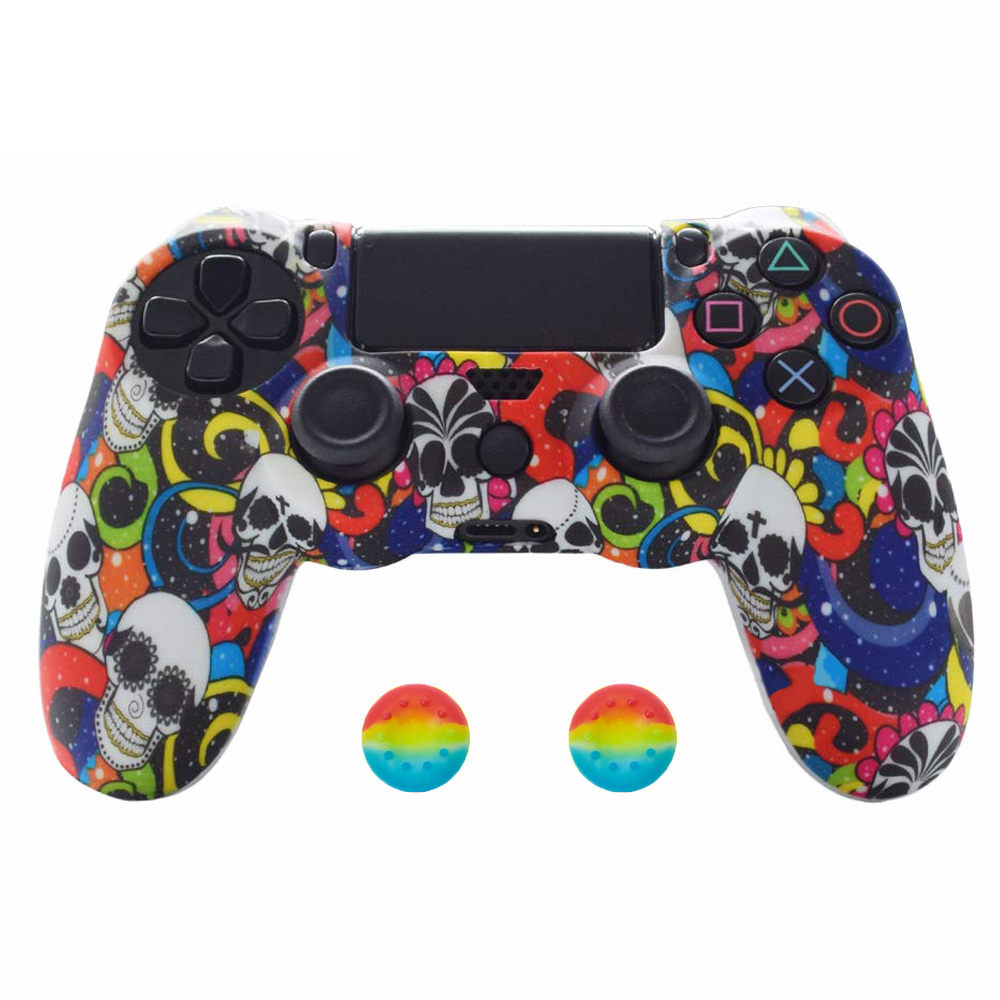 Защитный чехол для SONY Playstation 4 PS4 контроллер оболочки резиновый игровой чехол для PS4 Pro тонкий геймпад