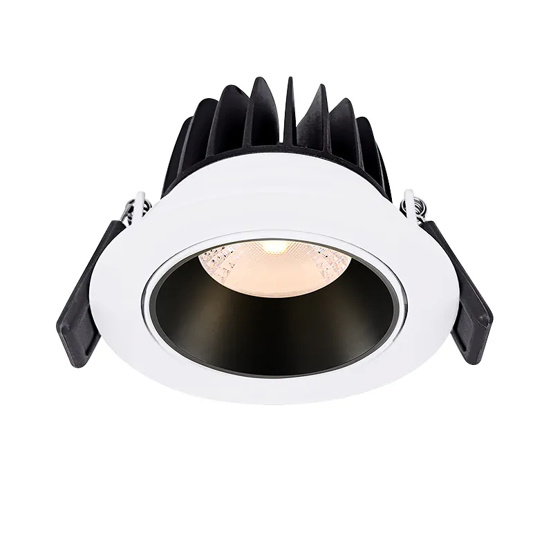 Dali Dimmable Triac Dimming 0-10V Adjustable 10W Led Cob Recessed Downlights Hotel Ceiling Lighting Shop Embedded Spot Light