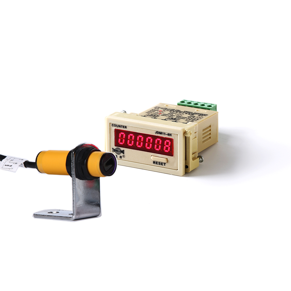 JDM11-6H1 mini Ditial светодиодный электронный Аккумуляторный счетчик с инфракрасным фотоэлектрическим переключателем