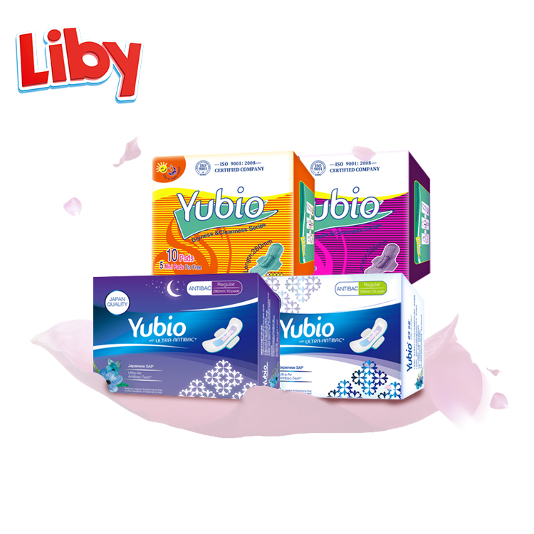 Yubio sanitary pad female nursing intimate hygiene