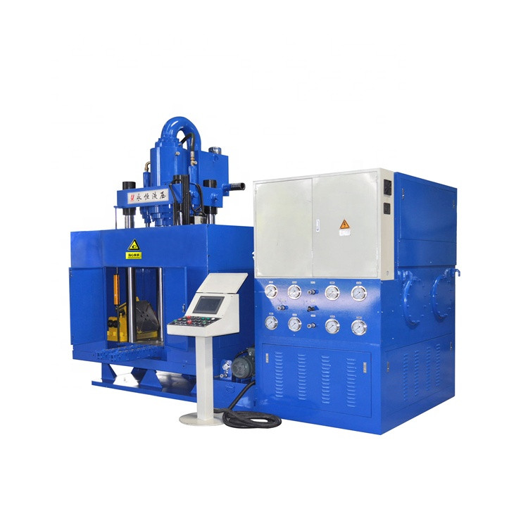 Yongheng Hydraulic CE New Craft 10 Cavities Industrial Column Type Spiral Tube Hydroforming Pipe Fitting Machine