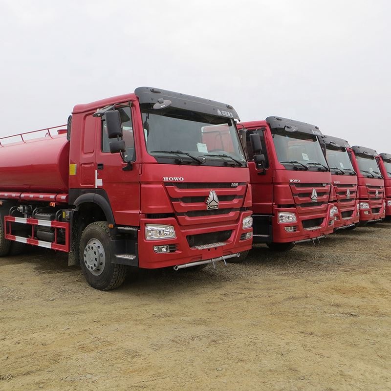 HOWO Euro4 6x4 340HP 20m3 4X2 водяной разбрызгиватель насос грузовик Боузер