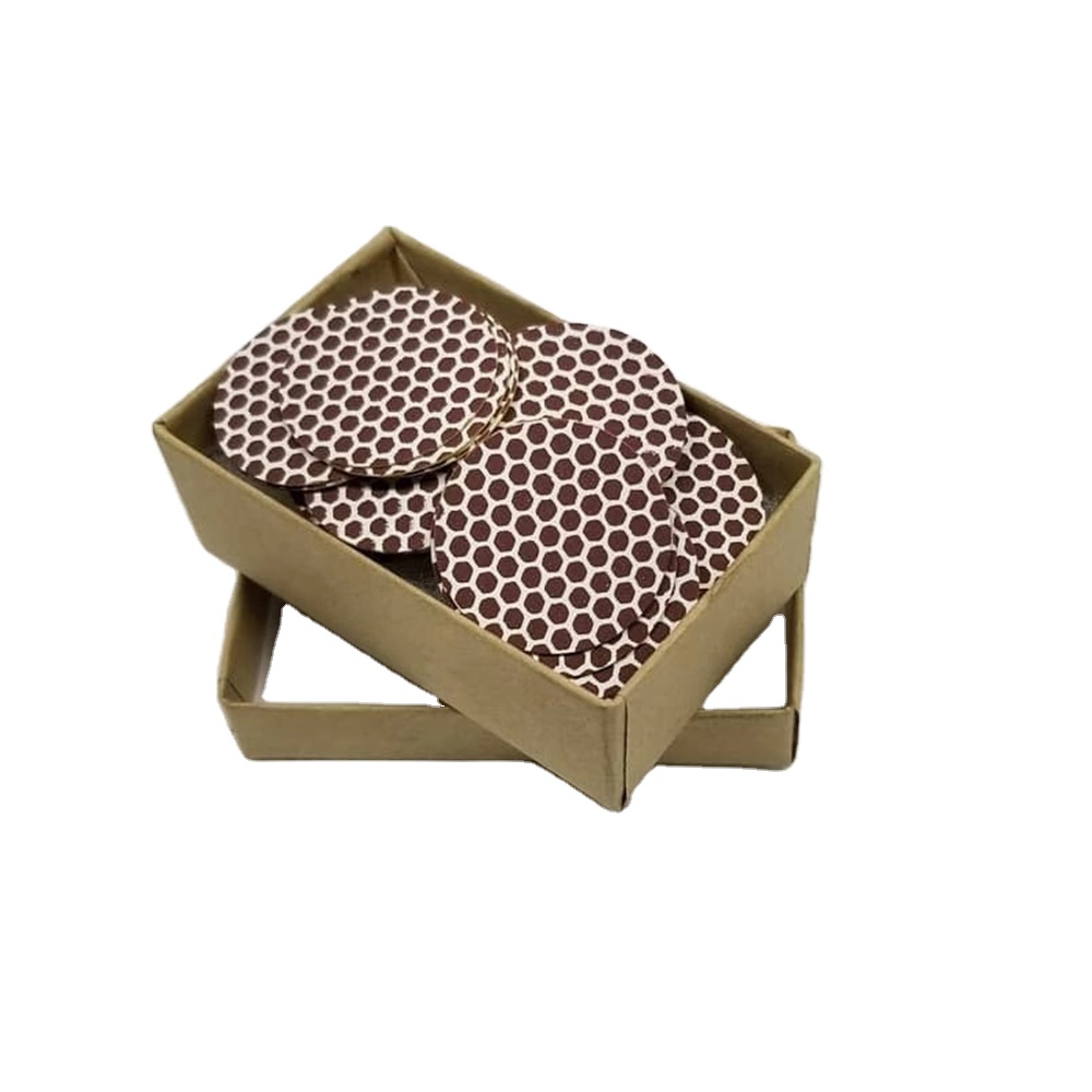 Full Line/Dotted Brown Color Sticker Paper for Safe Match