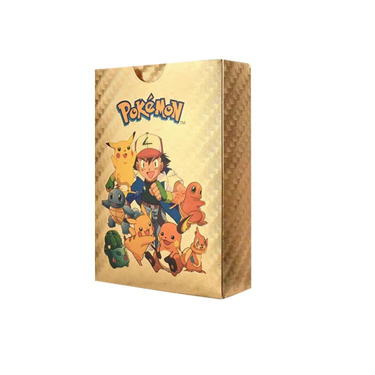 Amazoned Best Sale Venusaur Gold Pokemonn Card 55 PCs/box Pokemoned Booster Box Card Trading Card Game