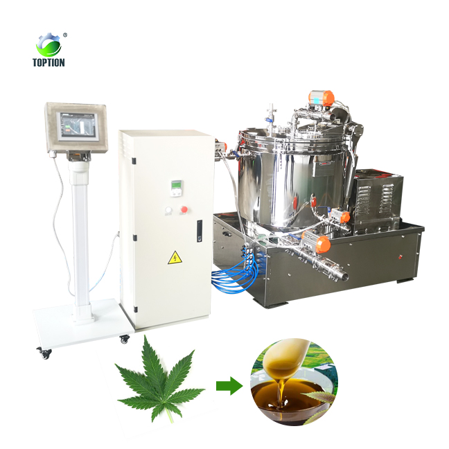hemp oil centrifuge extraction machine