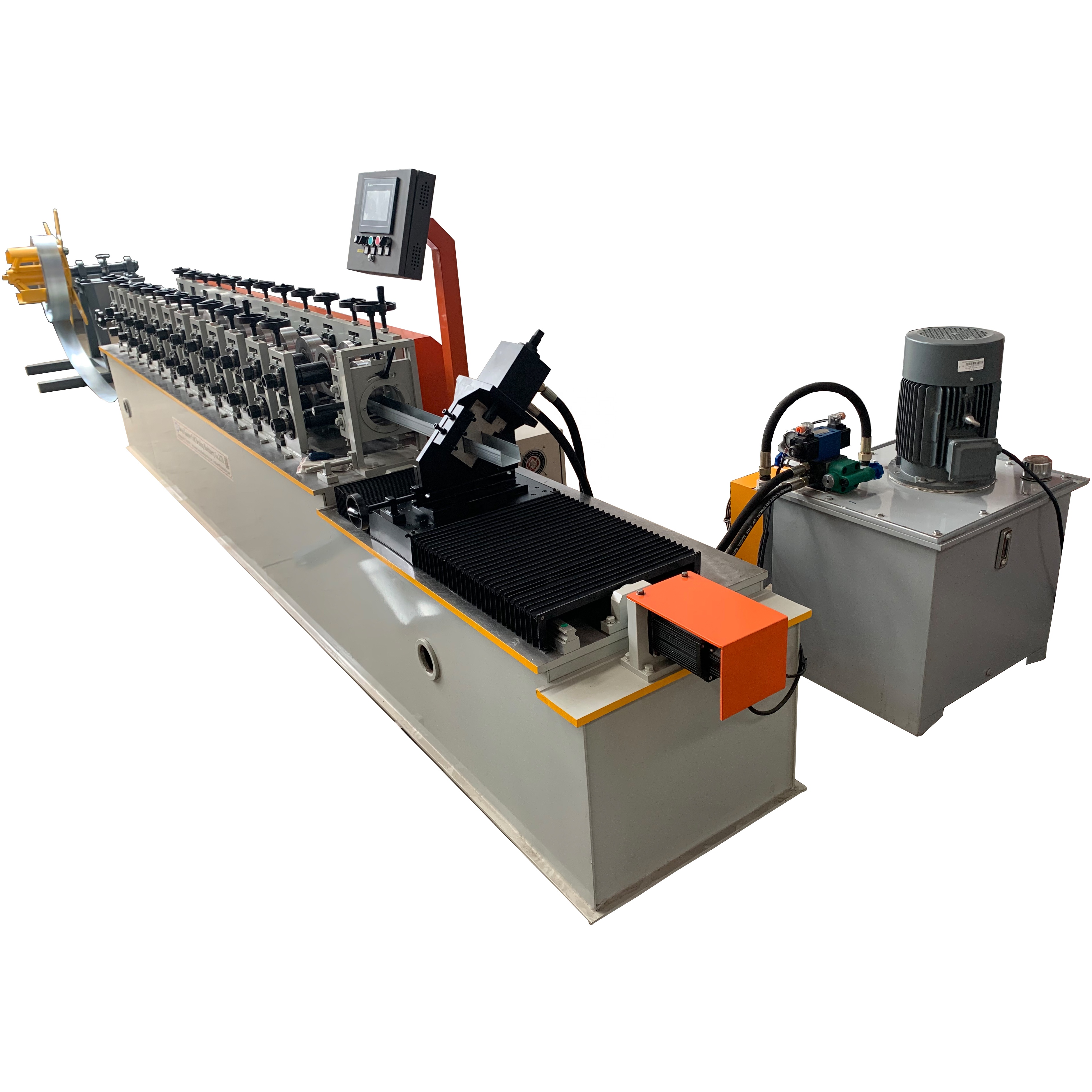 Hot selling all over the world steel frame villa light gauge keel roll forming buildings machine