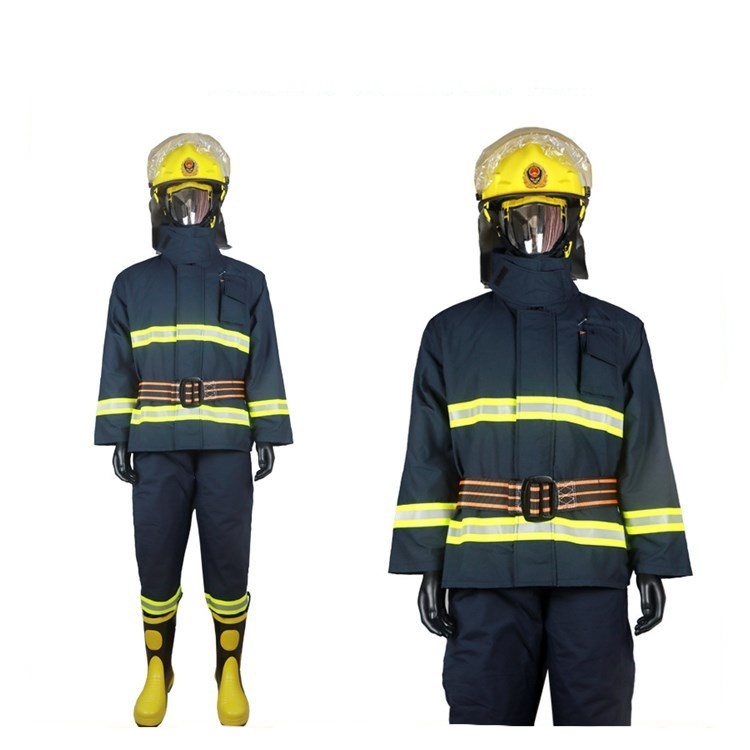 Cheap Price Firefighter Suit Protective Clothing Safety Suits Manufacturer Fireman Uniform Reflective Workwear