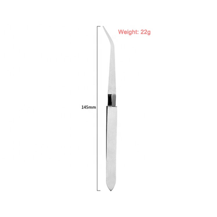 Factory Supply Nail Art Shaping Tweezers Stainless Steel Pinching Cuticle Remover Nail Pincher Picking Manicure Tweezers