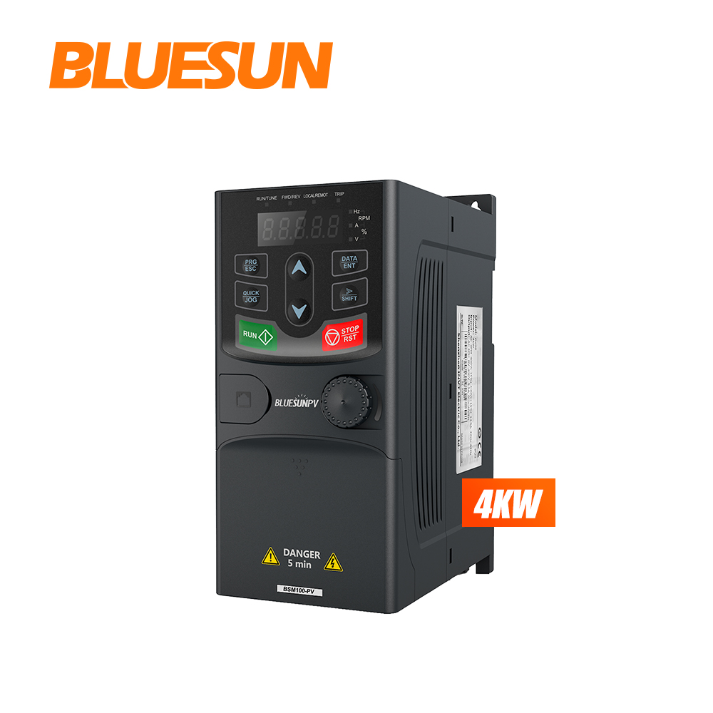 Bluesun выполненный на заказ инвертор солнечной насос 10hp 2.2kw солнечный насос солнечный инвертор водяного насоса