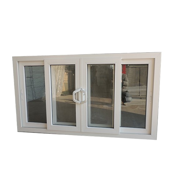 White color high quality CONCH pvc windows and doors