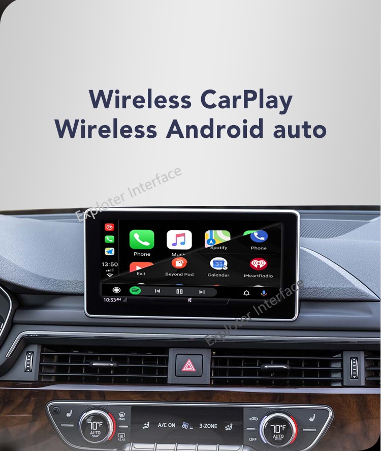 США 4G LTE Универсальный CarPlay Android 9,0 Box 5V USB с беспроводной Android авто беспроводной CarPlay AI Box