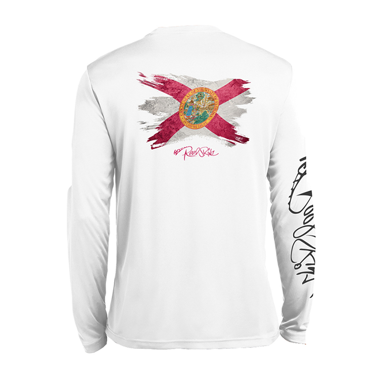 Custom t shirt fishing long sleeve polyester spf fishing shirt blue for men