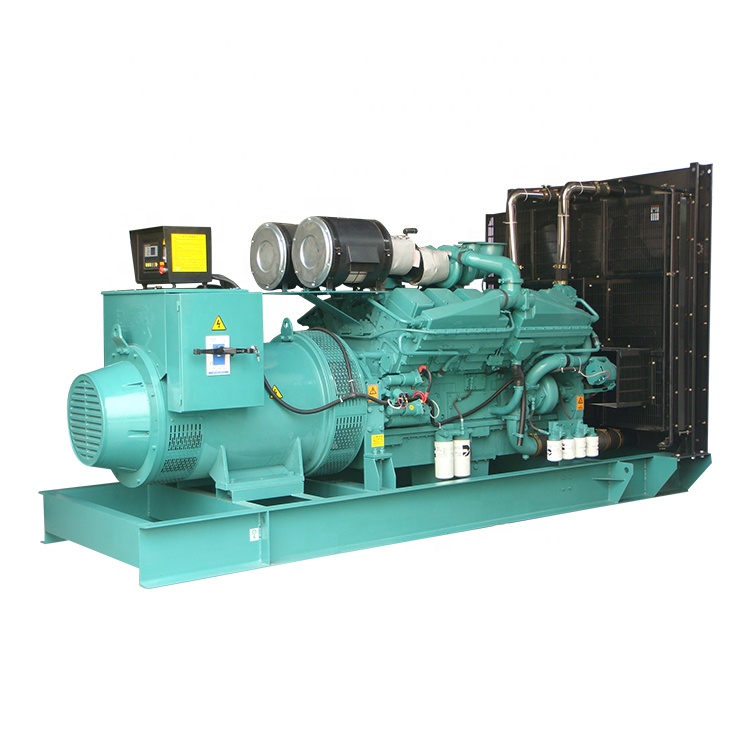 SHX 1000kva промышленный дизельный генератор 1 мВт электростанция открытого типа из Китая