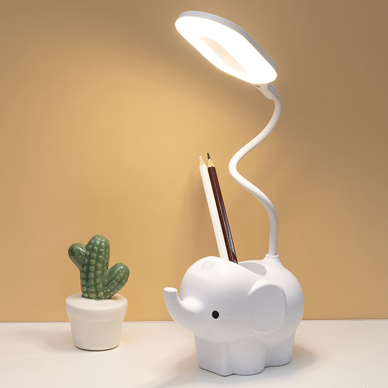 Factory Direct Supply Touch To Switch Abs Push Button Student Desk Study Led Desk Lamp With Light Source