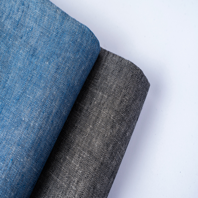#1262 178gsm Jeans look 100 Linen