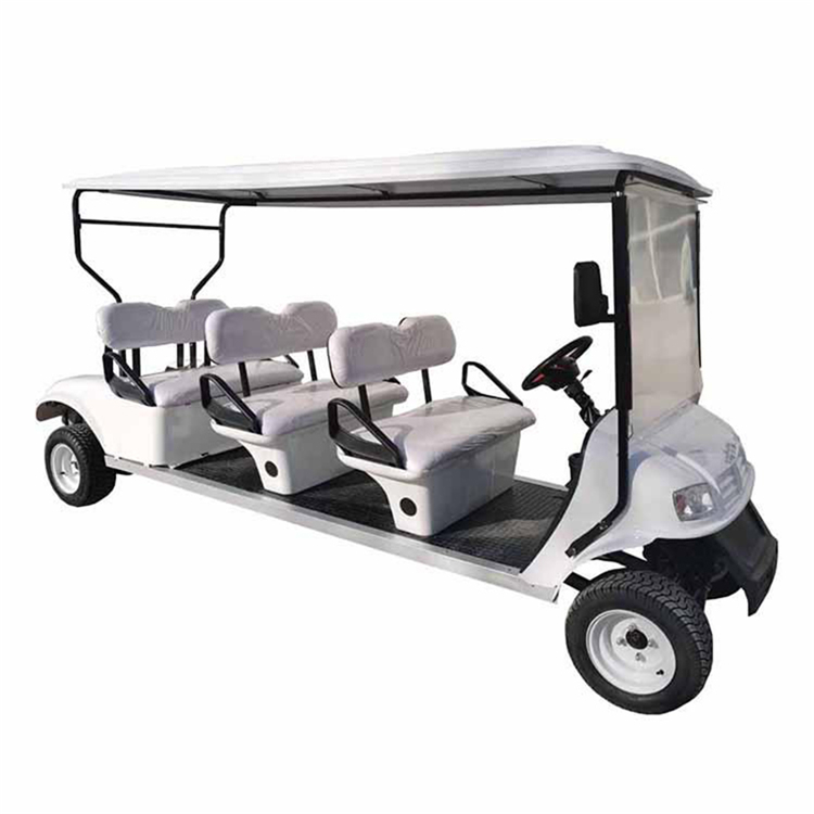 Scenic Spot Police Patrol Battery Powered Sightseeing Shuttle Bus Electric Sightseeing Car