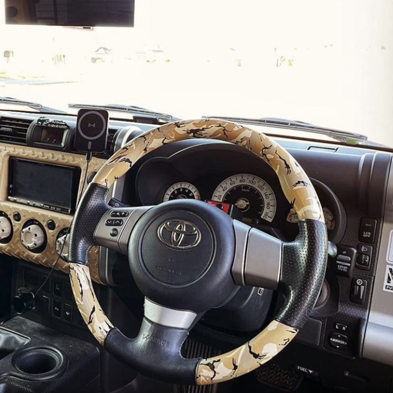 Рулевое колесо для Toyota FJ Cruiser, модифицированное многофункциональное Высокопрочное рулевое колесо с кнопками