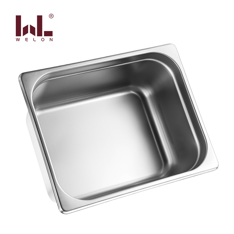 gastronorm trays stainless steel gn pan American gn container steam table pan with anti-jamming