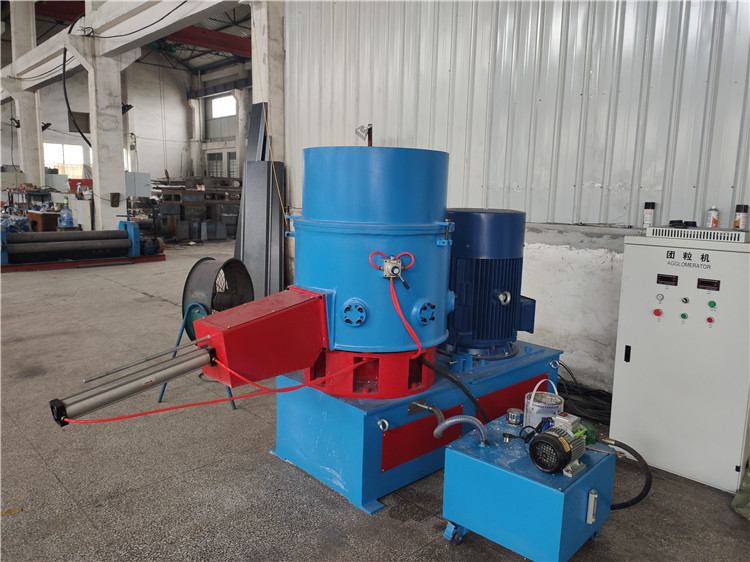 Factory Direct Sales Film Plastic Granulate Recycling Pp Pe Granulating Line Densifier Machine Agglomerator