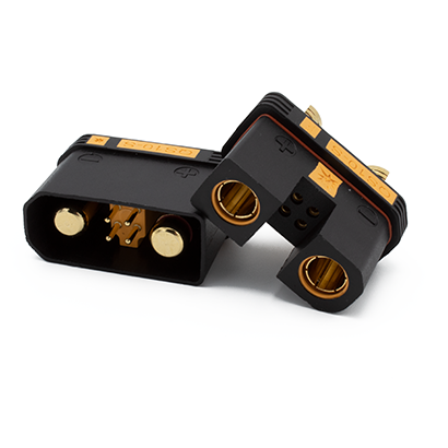 Black Antispark Connector Male And Female QS10