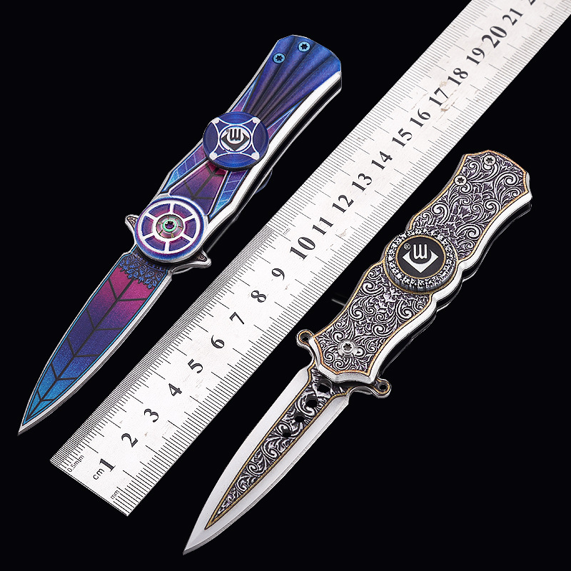 Fidget Spinner Pocket knife Mini creative outdoor pocket knife