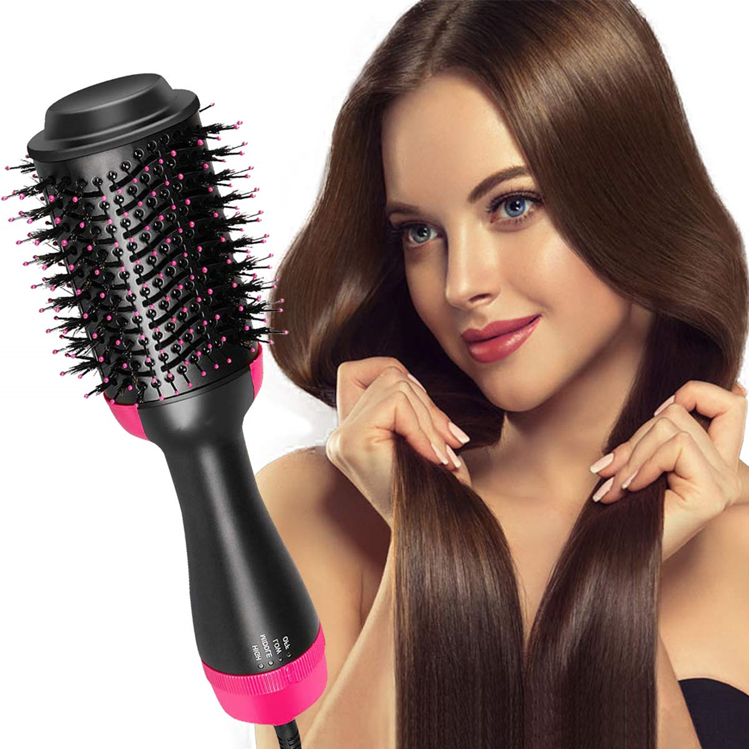 Дентальная защита для Secador De Pelo, прибор для папы 3 в 1 1200 Вт оригинальный частная этикетка салон круглый горячий воздушный гребень сушилка один шаг электрическая ионная расческа для волос