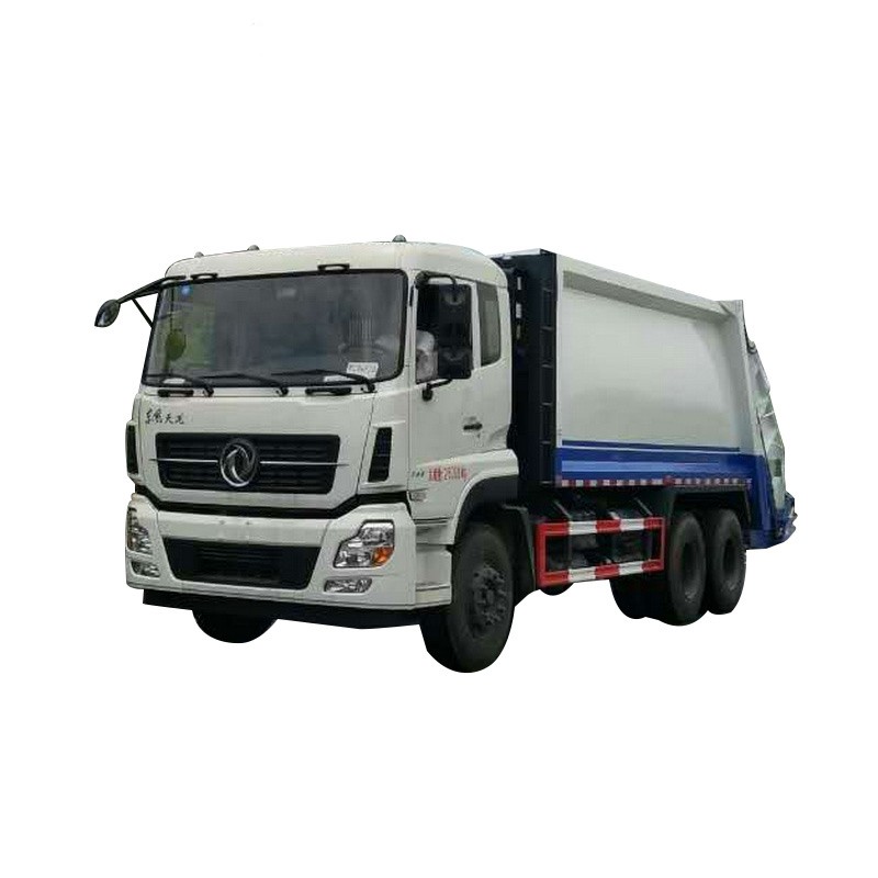 Dongfeng Tianlong 6x4 18 куб. М грузовик для уплотнения мусора с задней нагрузкой на продажу