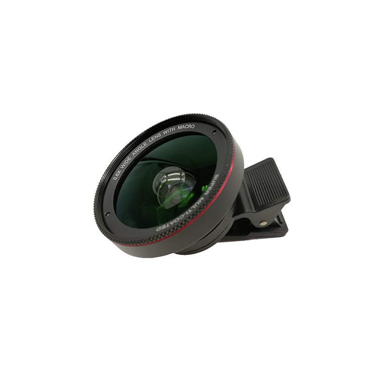 2019 360 короткое видео Magic Camera Phone Lens 2 в 1 0.6X широкоугольная Макро Камера для смартфона