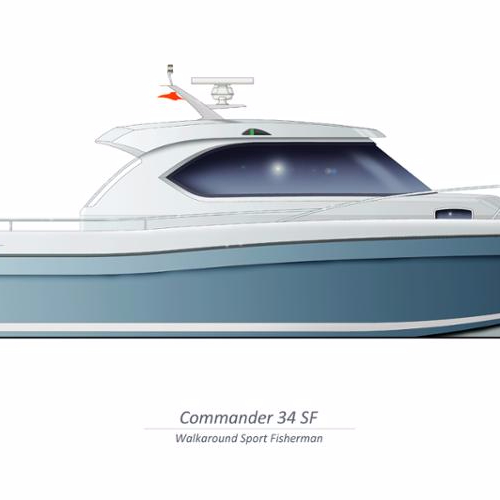 36FT Commander-36 рыболовная яхта, сделано в Китае класса люкс