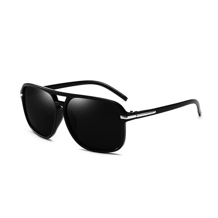 Retro sun glasses 2021 driving lens polarized blue sunglasses black wholesale