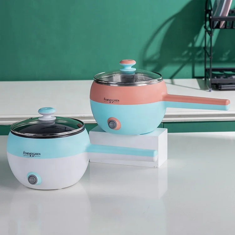 Patented Design New Plastic Pp Household 1.2L Wireless Electric Cooking Pot Rice And Soup