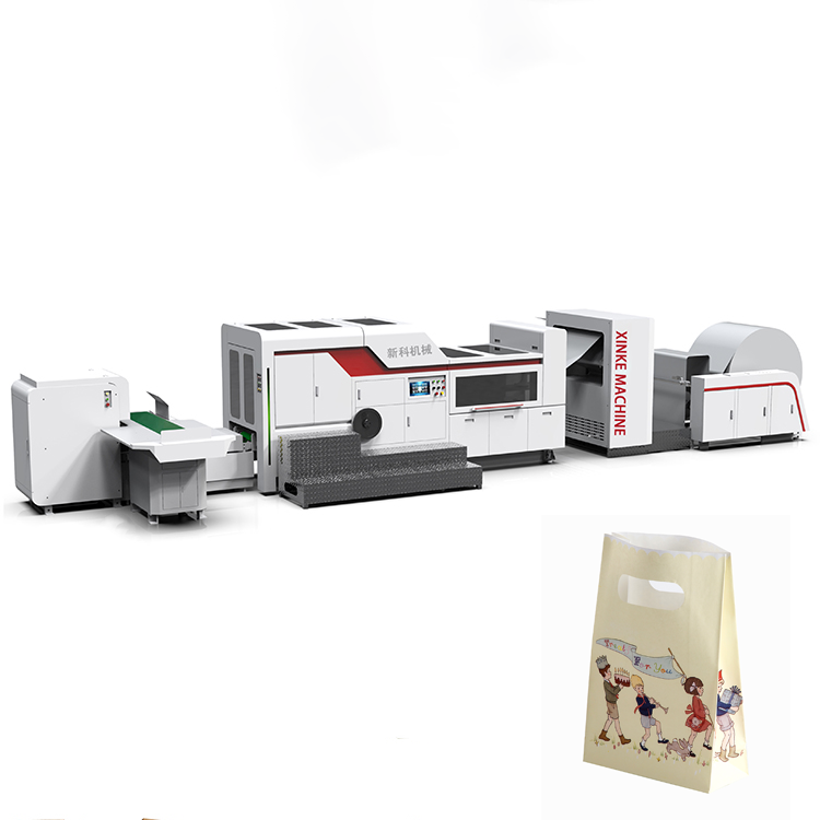 Low cost paper bag making machines fully automatic for all types