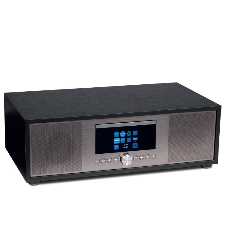 CD плеер объемный звук интернет DAB + fm-радио BT USB MP3 диск портативный музыкальный плеер Пульт дистанционного управления стерео динамик дома