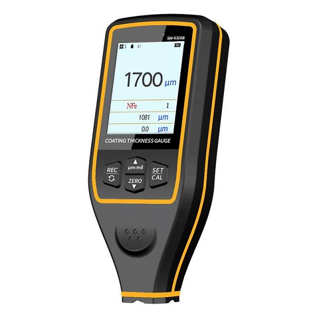 Digital Thickness Gauge Width Measuring Instruments Thickness Gauges Paint Film Coating Tester Sw-6310a