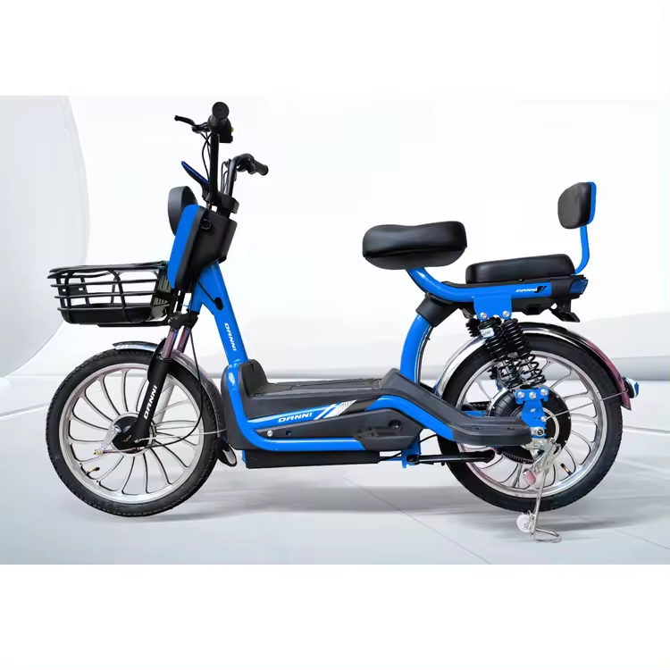 High-Speed 48V New Pedal Electric Vehicle 500W Motor Power Electric Scooter 70km Ride Range Two-Wheel Electronic Bicycle