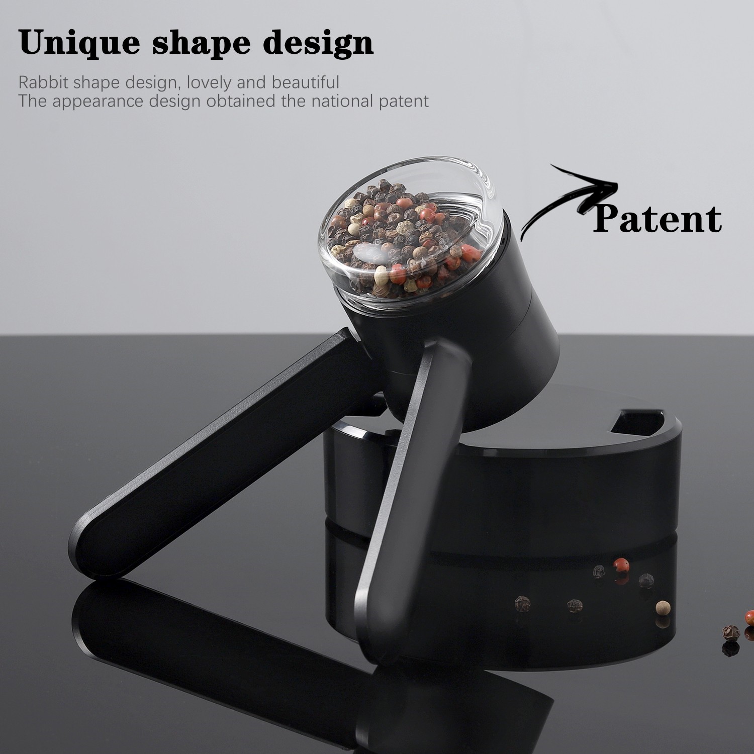 Kitchen Accessories New Creative Design Commercial Dry Manual Salt And Pepper Mills Herb Hand Spice Grinder