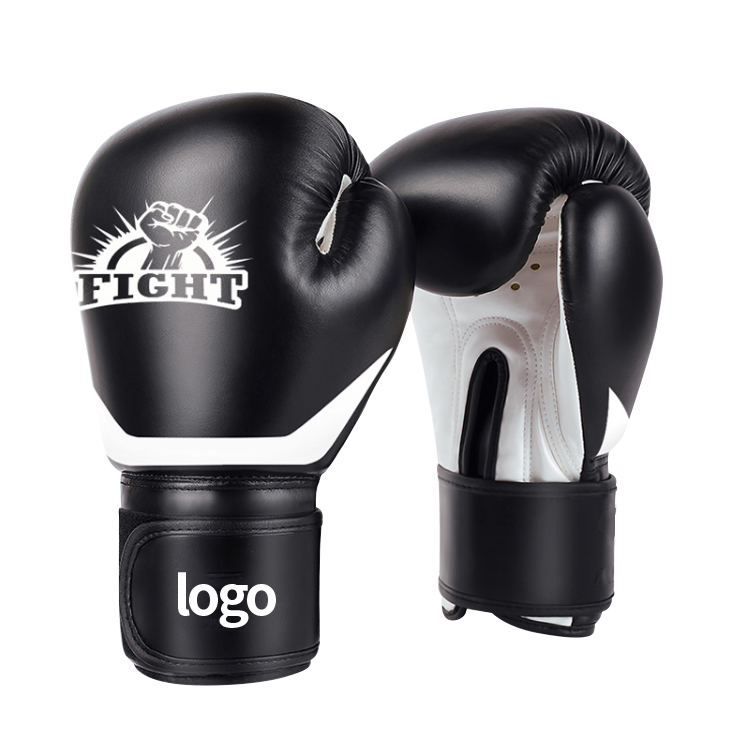 Оптовая продажа от производителя guantes de box, новый дизайн, прочные 14 16 унций, профессиональные тренировочные боксерские перчатки из искусственной кожи на заказ