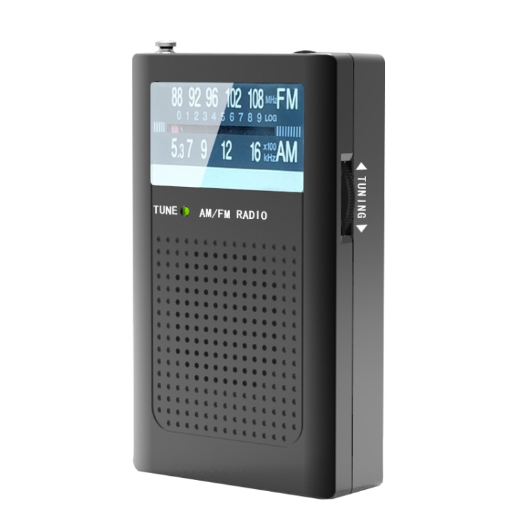 R06 маленькие колонки FM/AM указатель регулировка частоты радио с антенной карман Ретро Радио fm радио