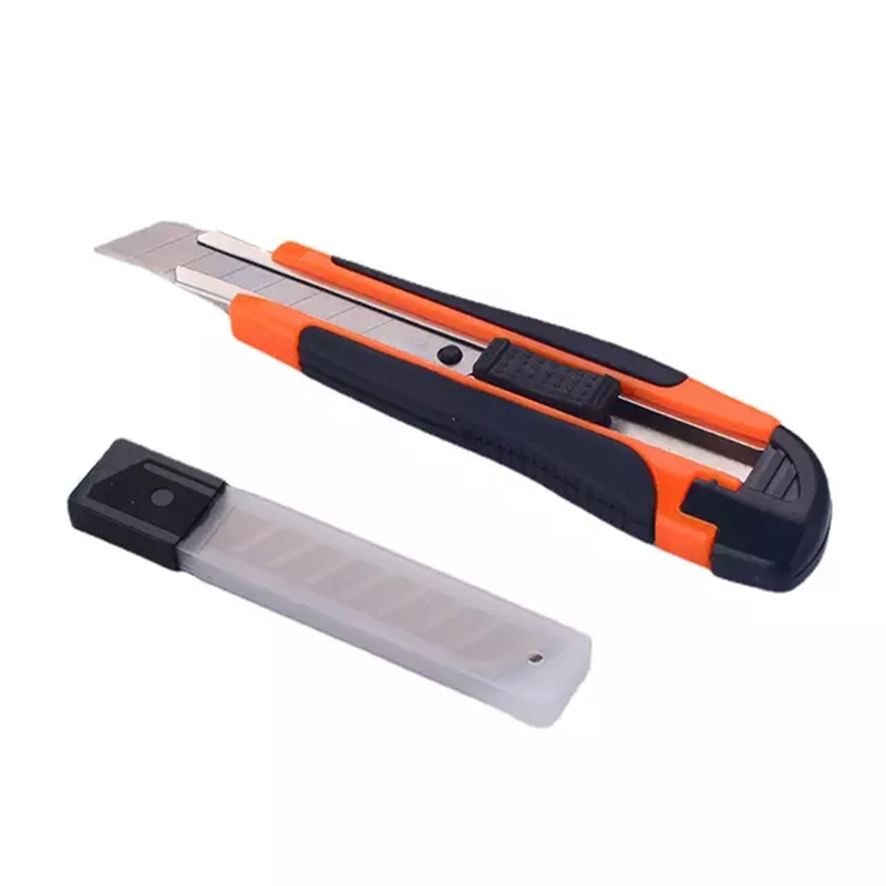 Professional Manufacture Cheap Steel Safety Auto Lock Utility knife