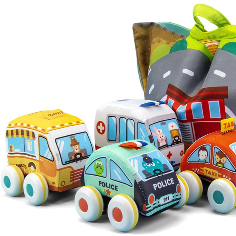 YIWU ALLO 2021 Hot selling Pull-Back Vehicle Baby Toys for Toddlers Aged 1 2 3 Year Old kids toy car