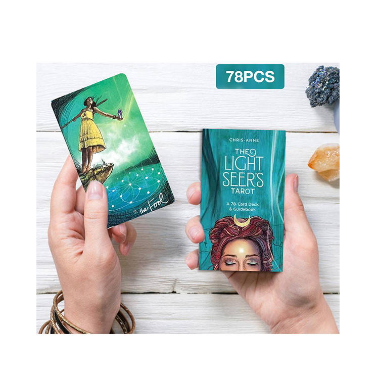 Оптовая продажа пользовательские печатные карты Таро Палуба Высокое качество oracle игральные карты Китай завод сделал карты