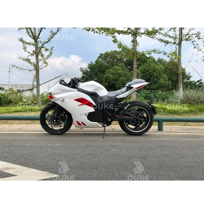 Customer OEM 72V 20a 3000W 8000W 10000W Electric Racing Motorcycle