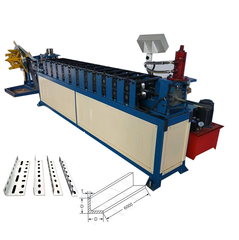 Omega type metal former roof and ceiling batten machine light keel hat section roll forming equipment