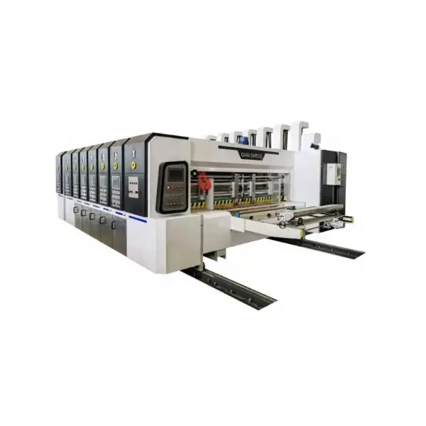 Carton Printing Machine Automatic Corrugated Carton Box Flexo Printing Slotting Die Cutting Machine Carton Printing Slotting Die Cutting Machine